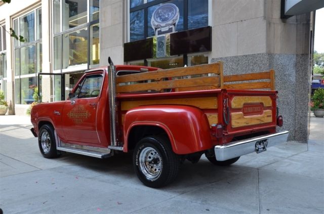 1979 Red Dodge Ram 1500 Pickup Truck