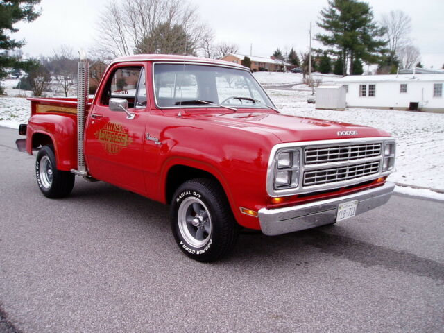 1979 Red Dodge Other Pickups Regular  Cab Pickup