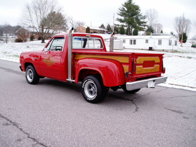 1979 Red Dodge Other Pickups Regular  Cab Pickup