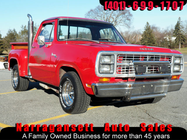 1979 red Dodge Other Pickups