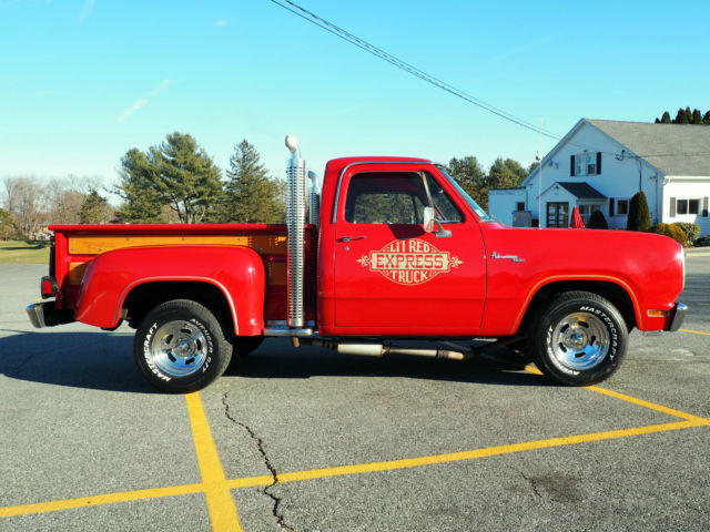 1979 red Dodge Other Pickups