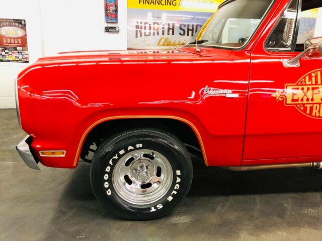 1979 Red Dodge Other Pickups Pick-Up