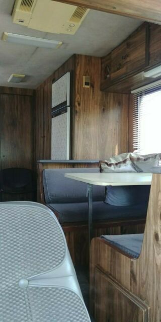 1978 Tan Dodge Sportsman Class C Van Camper