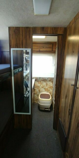 1978 Tan Dodge Sportsman Class C Van Camper