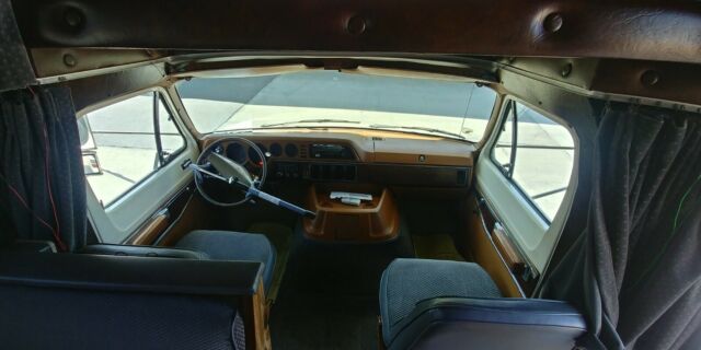 1978 Tan Dodge Sportsman Class C Van Camper