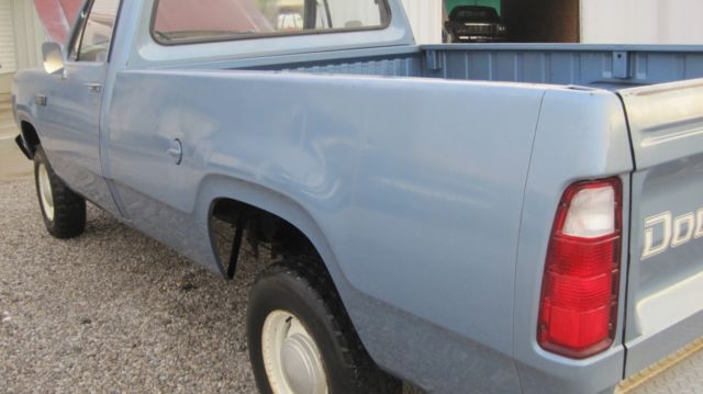 1979 Blue Dodge Other Pickups Long bed pickup