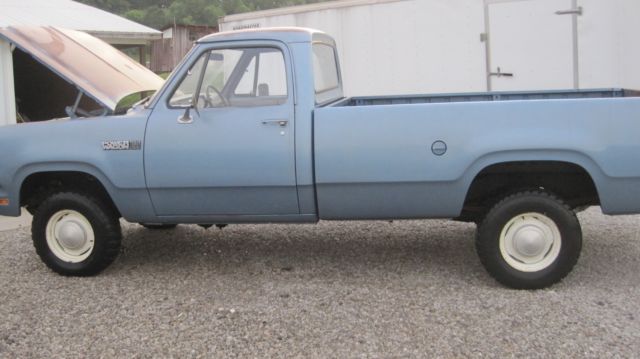 1979 Blue Dodge Other Pickups Long bed pickup