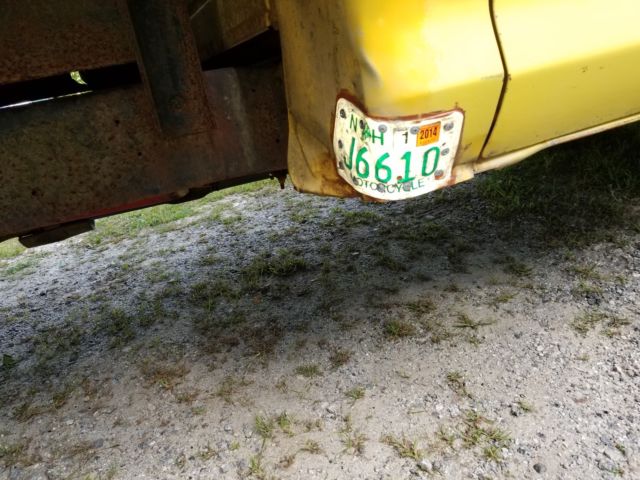 1979 Yellow Ford F-100