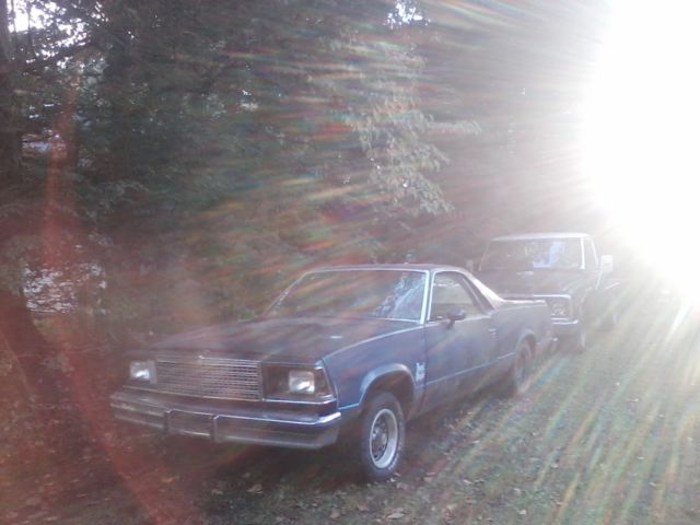 1979 Blue Chevrolet El Camino Standard Cab Pickup