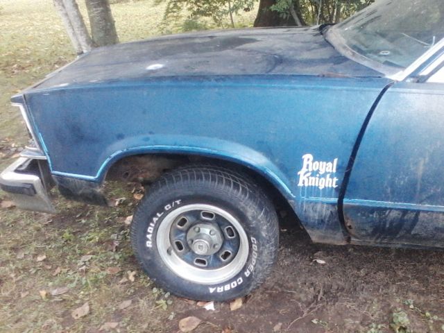 1979 Blue Chevrolet El Camino Standard Cab Pickup
