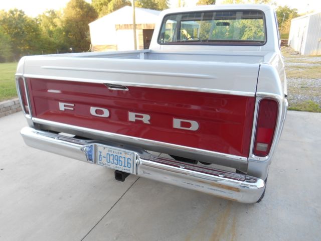 1979 Red/Silver Ford F-150 Std Cab Short Bed