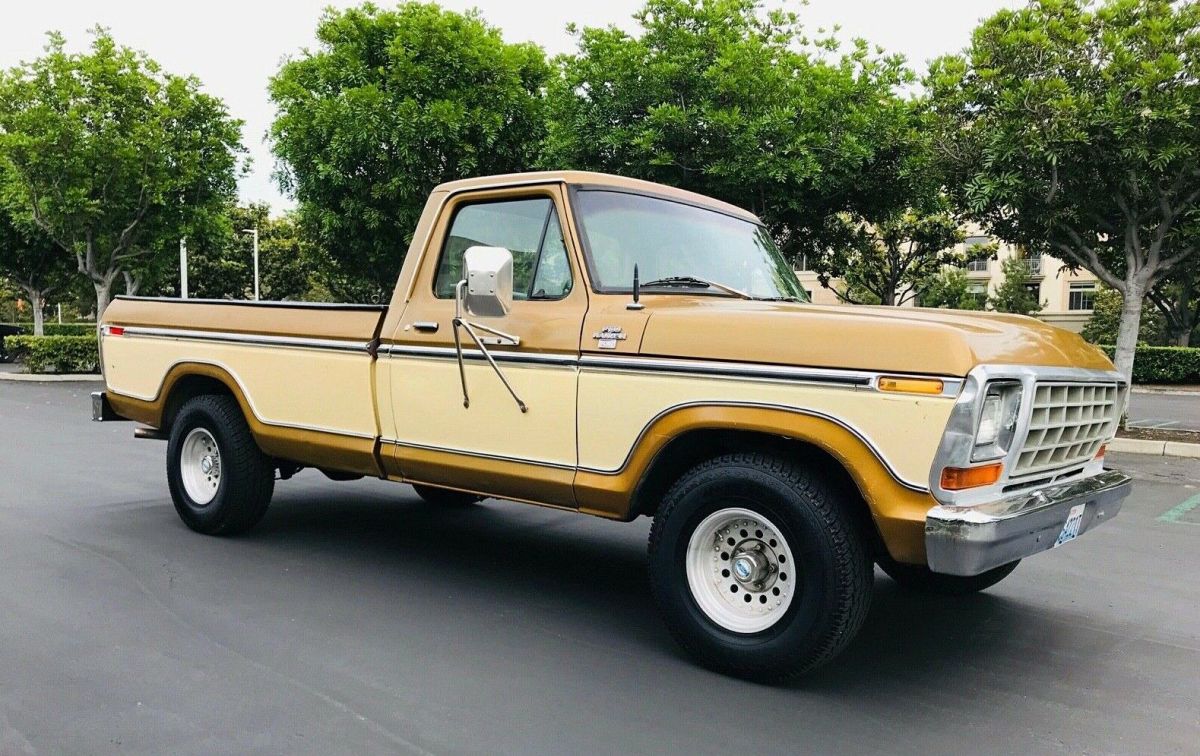 1979 Gold Ford F-150 pickup