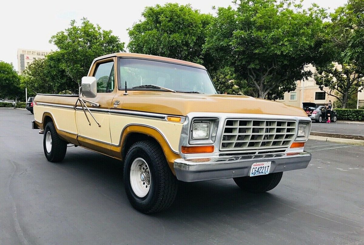 1979 Gold Ford F-150 pickup