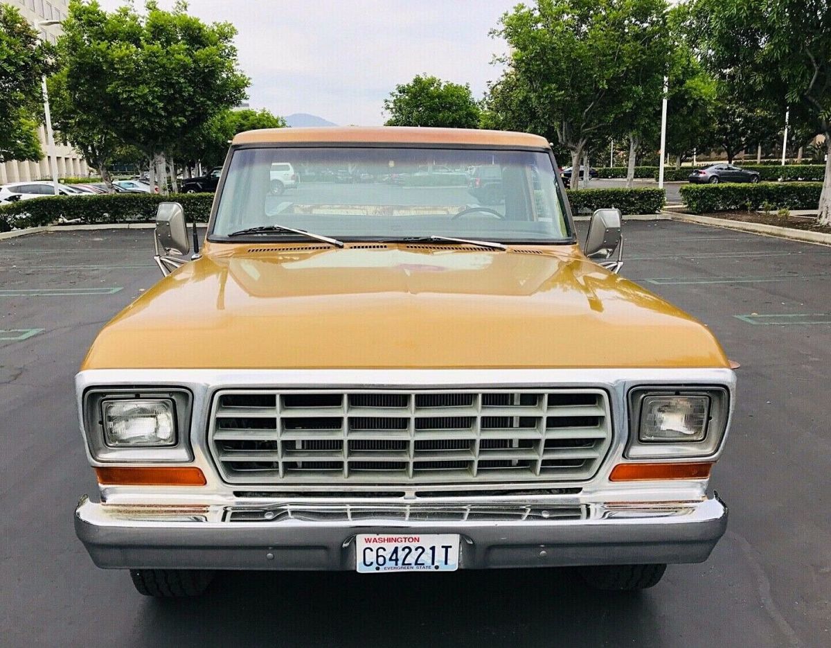1979 Gold Ford F-150 pickup