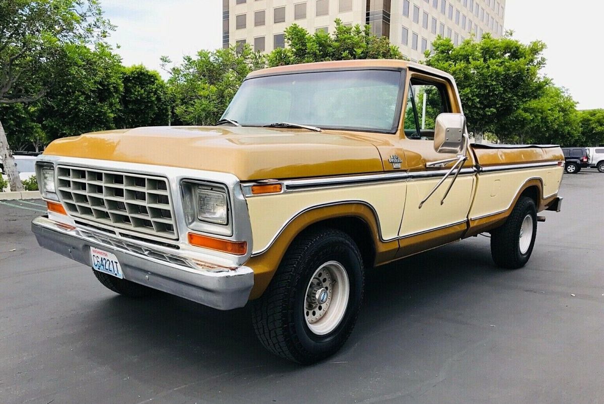 1979 Gold Ford F-150 pickup