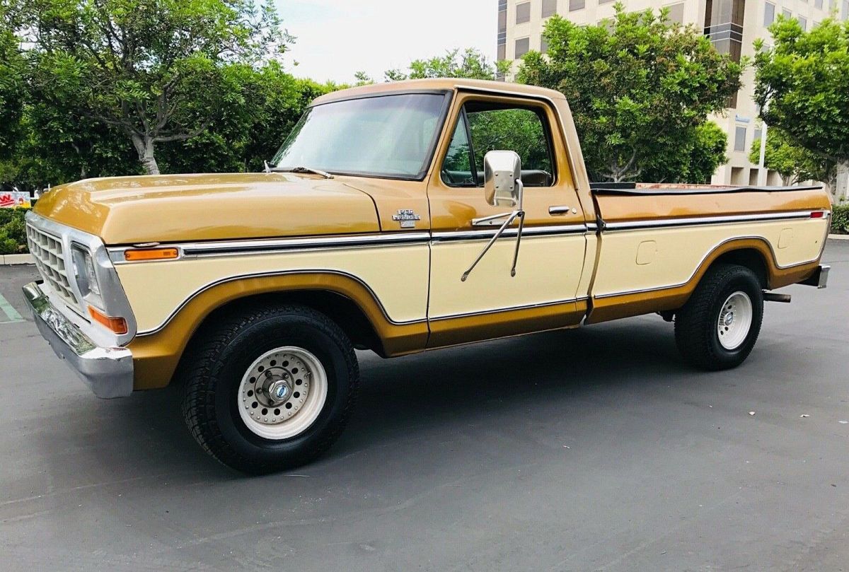 1979 Gold Ford F-150 pickup