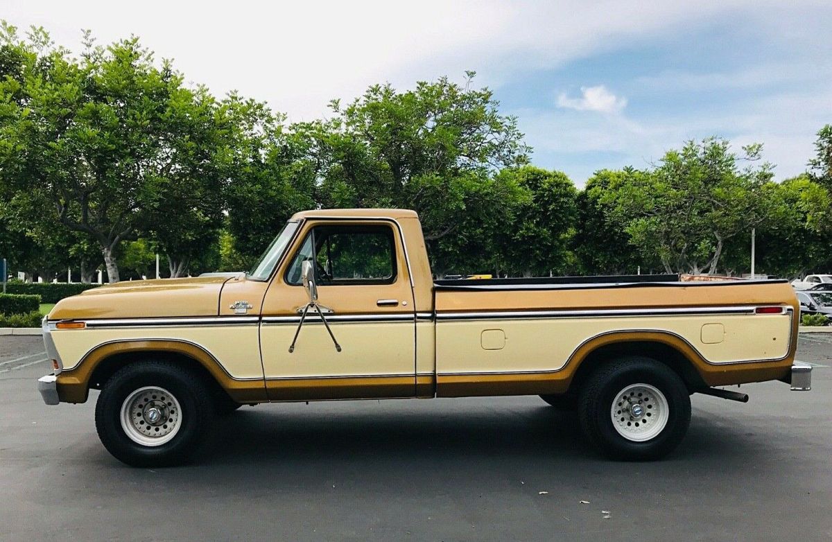 1979 Gold Ford F-150 pickup