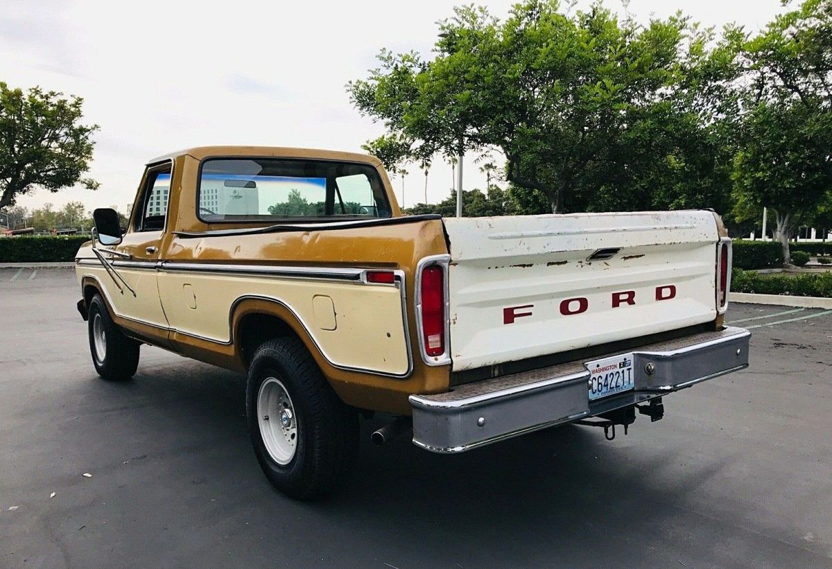 1979 Gold Ford F-150 pickup