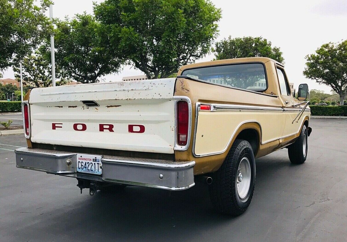 1979 Gold Ford F-150 pickup