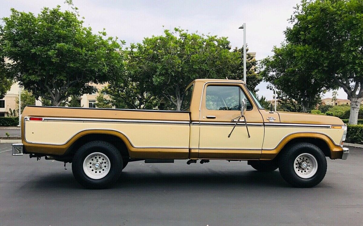 1979 Gold Ford F-150 pickup