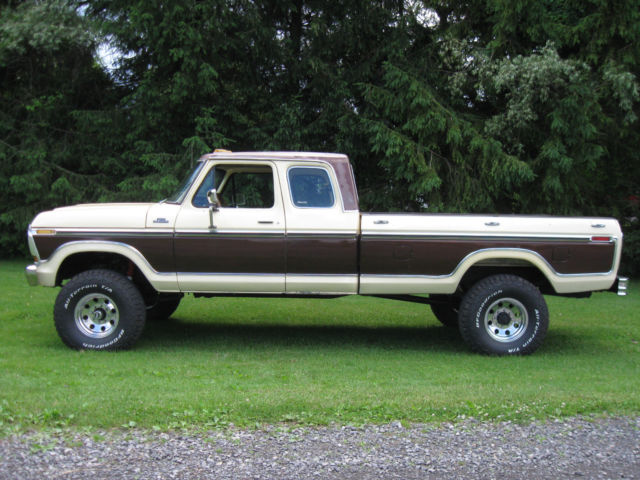 1979 Tan and brown Ford F-150 Pickup Supercab 8'Box