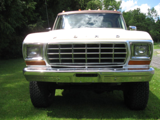 1979 Tan and brown Ford F-150 Pickup Supercab 8'Box