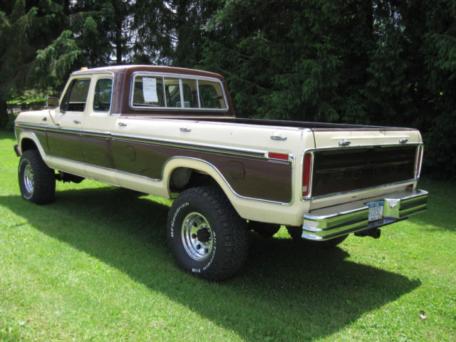 1979 Tan and brown Ford F-150 Pickup Supercab 8'Box