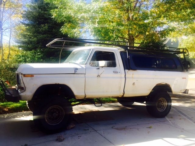 1979 White Ford F-250 High Boy