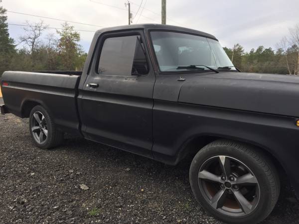 1979 Black Ford F-100 Standard Cab Pickup