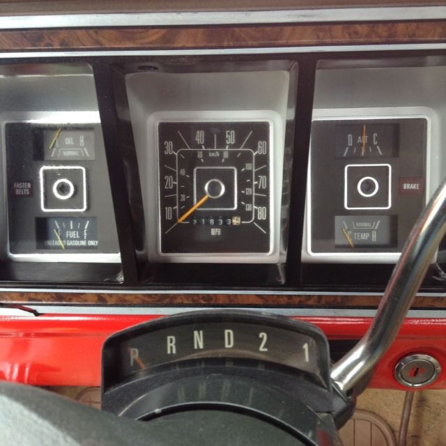 1979 Red Ford F-150 reg cab