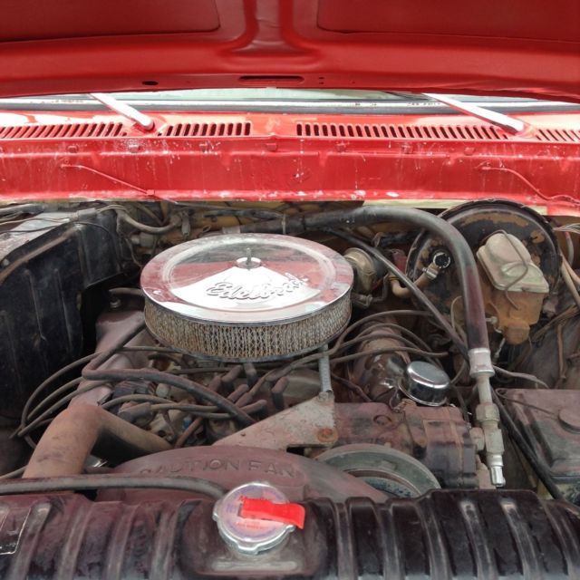 1979 Red Ford F-150 reg cab