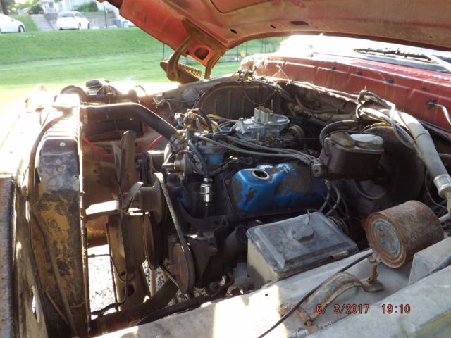 1979 Red Ford F-150 Standard Cab Pickup