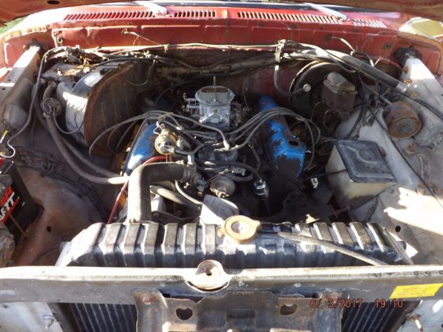 1979 Red Ford F-150 Standard Cab Pickup