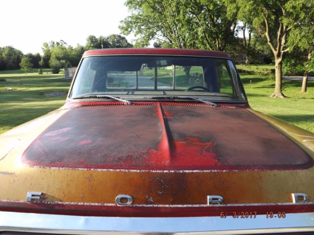 1979 Red Ford F-150 Standard Cab Pickup