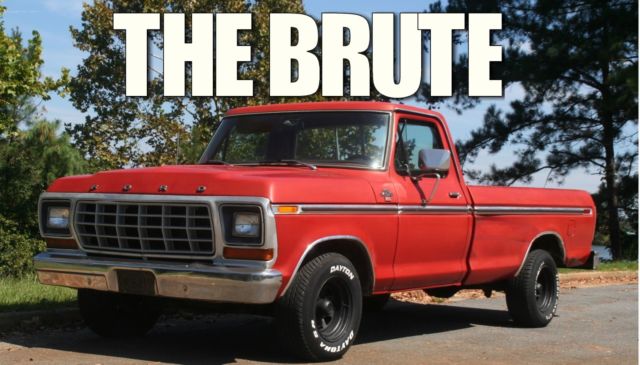1979 Red Ford F-150 Pick Up