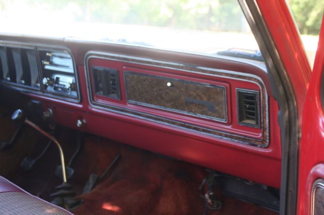 1979 Red Ford F-150 Pick Up