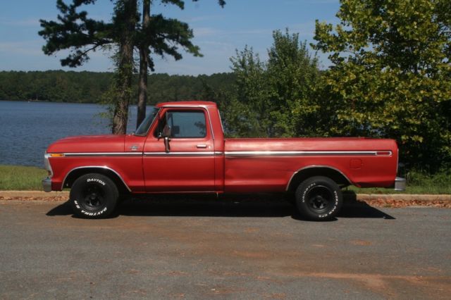 1979 Red Ford F-150 Pick Up