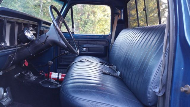 1979 Blue Ford F-250 Standard Cab Pickup