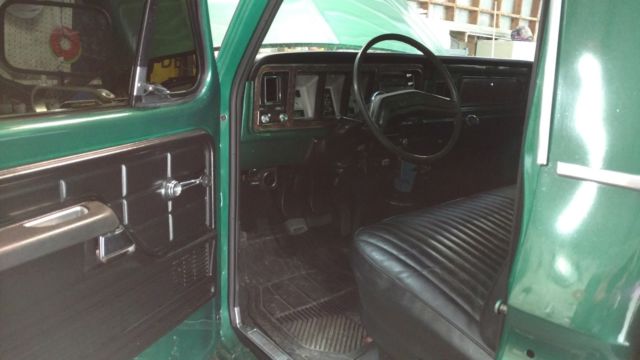 1979 Green Ford F-250 Standard Cab Pickup