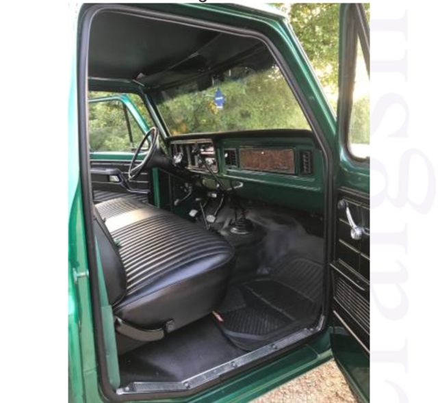 1979 Green Ford F-250 Standard Cab Pickup