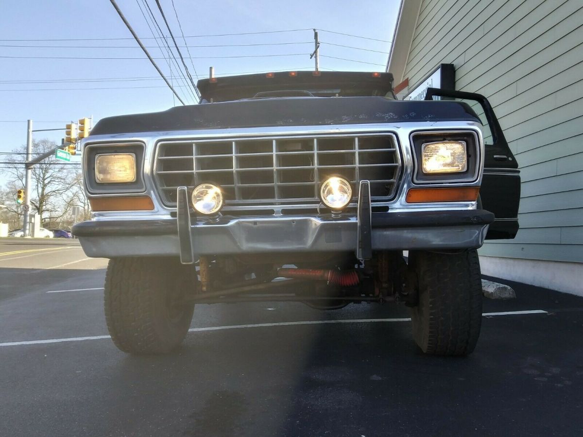 1979 Black Ford Bronco SUV