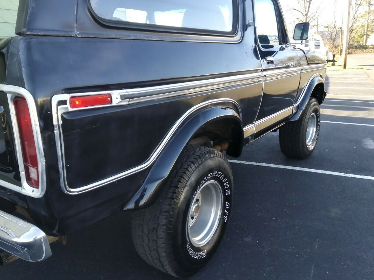 1979 Black Ford Bronco SUV