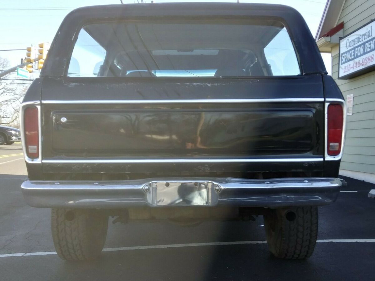 1979 Black Ford Bronco SUV