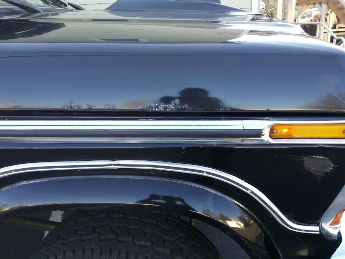 1979 Black Ford Bronco SUV