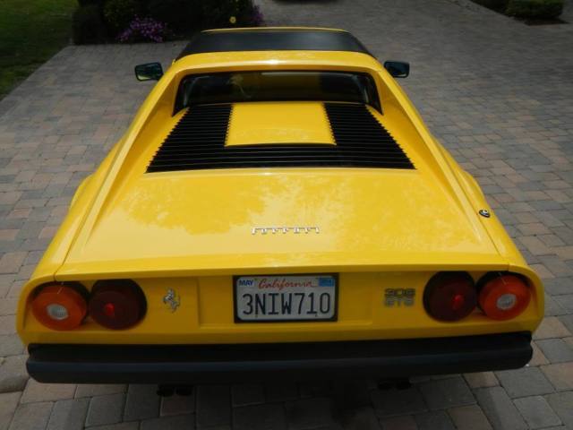 1979 Yellow Ferrari 308 Coupe