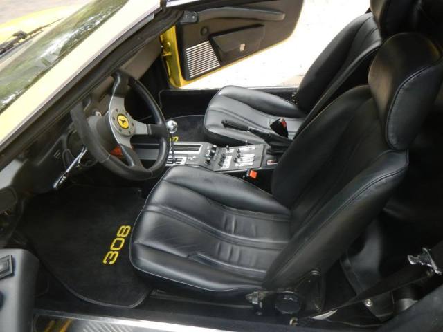 1979 Yellow Ferrari 308 Coupe