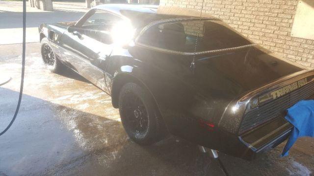 1979 Black Pontiac Firebird Coupe