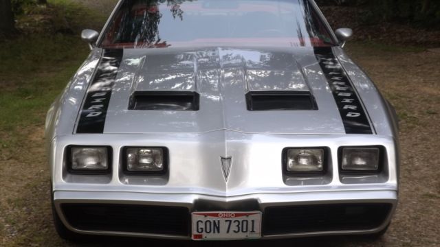 1979 Silver Pontiac Firebird Coupe