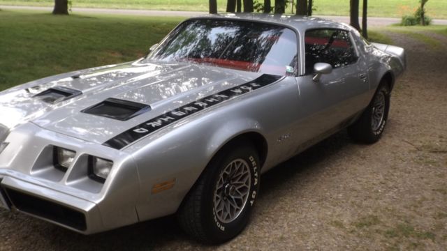 1979 Silver Pontiac Firebird Coupe