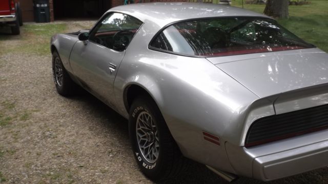 1979 Silver Pontiac Firebird Coupe